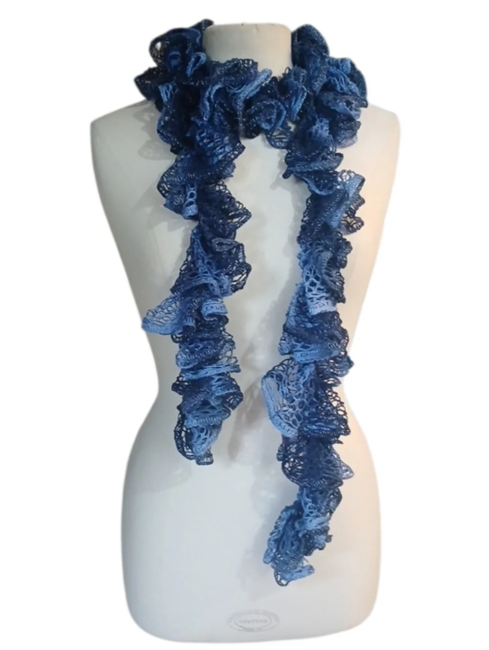 Ruffled Lace Scarf - Women Accessories